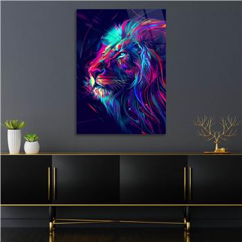 Dikey Doğa Temalı Cam Tablo 348