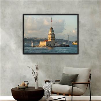 Alüminyum Çerçeveli Doğa Temalı Cam Tablo 009