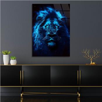 Dikey Doğa Temalı Cam Tablo 321