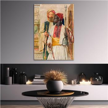 Kunst Thema auf bedrucktem Glas