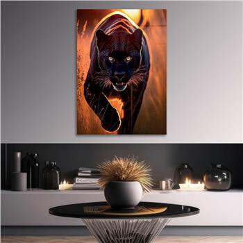 Thema Natur auf bedrucktem Glas