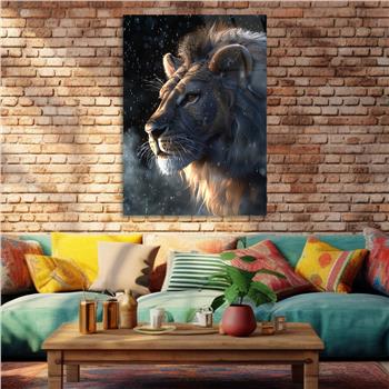 Dikey Doğa Temalı Cam Tablo 338