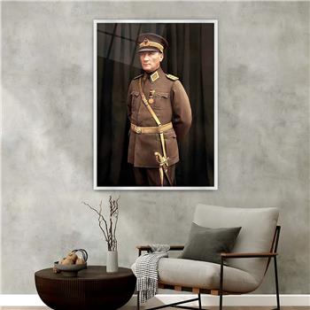 bedrucktes Glas mit Aluminiumrahmen und Nation Themen 