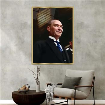 bedrucktes Glas mit Aluminiumrahmen und Nation Themen 