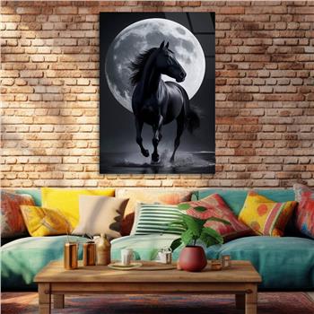 Dikey Doğa Temalı Cam Tablo 383