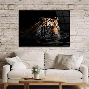 Yatay DoğaTemalı Cam Tablo 408