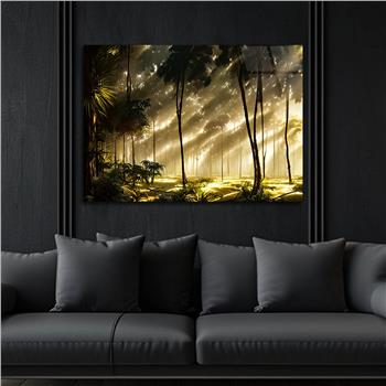 Kunst Thema auf bedrucktem Glas 539