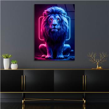 Dikey Doğa Temalı Cam Tablo 331