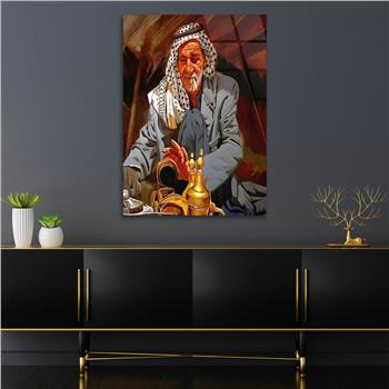 Kunst Thema auf bedrucktem Glas