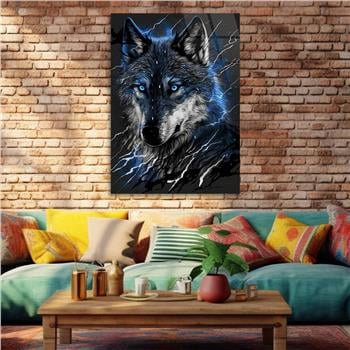 Thema Natur auf bedrucktem Glas