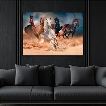 Thema Natur auf bedrucktem Glas