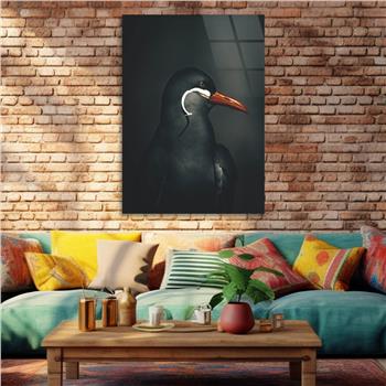 Kunst Thema auf bedrucktem Glas