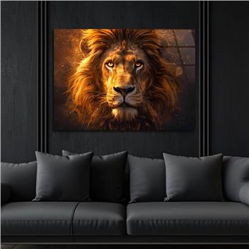 Yatay Doğa Temalı Cam Tablo 489