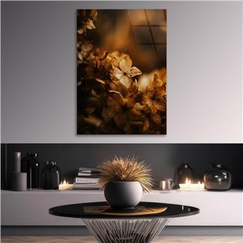 Dikey Sanat Temalı Cam Tablo 388