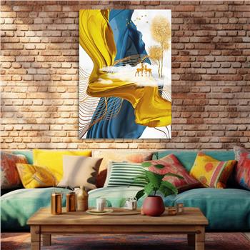 Kunst Thema auf bedrucktem Glas 300