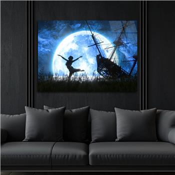 Kunst Thema auf bedrucktem Glas 558