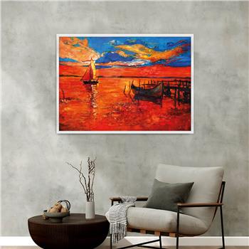 Tableau à thème d’art avec cadre en aluminium 187