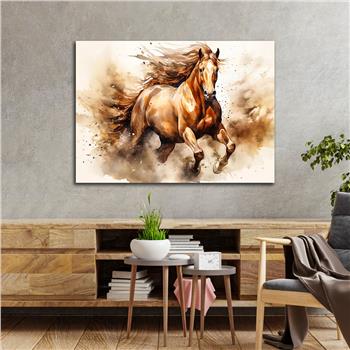 Yatay Doğa Temalı Cam Tablo 546