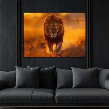 Yatay Doğa Temalı Cam Tablo 495