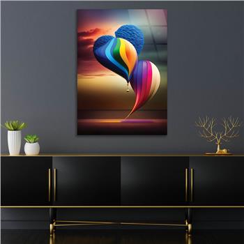 Kunst Thema auf bedrucktem Glas 290