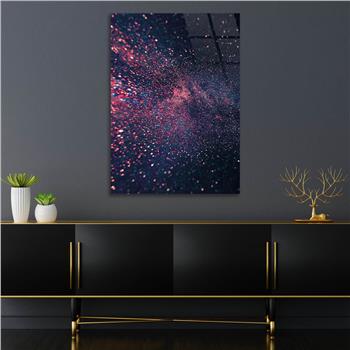 Kunst Thema auf bedrucktem Glas