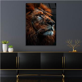 Dikey Doğa Temalı Cam Tablo 305