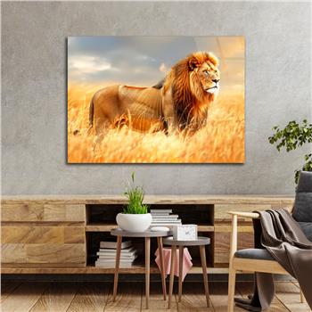 Yatay Doğa Temalı Cam Tablo 484