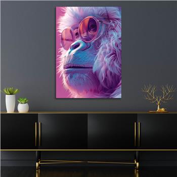 Dikey Doğa Temalı Cam Tablo 409