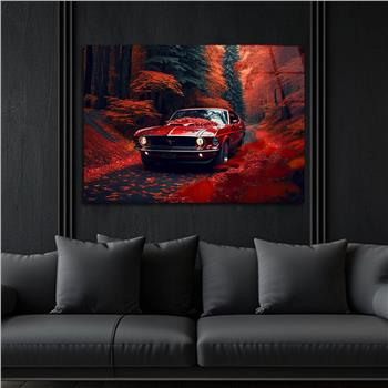 Yatay DoğaTemalı Cam Tablo 390