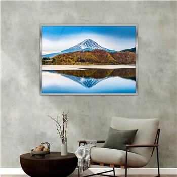 Alüminyum Çerçeveli Doğa Temalı Cam Tablo 022