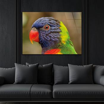 Kunst Thema auf bedrucktem Glas