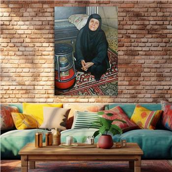 Kunst Thema auf bedrucktem Glas