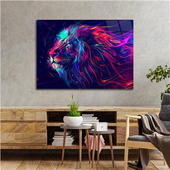 Yatay Doğa Temalı Cam Tablo 506