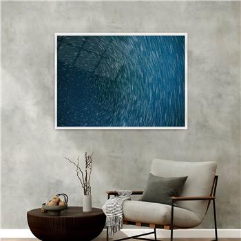 bedrucktes Glas mit Aluminiumrahmen und Kunst Themen 