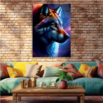 Thema Natur auf bedrucktem Glas