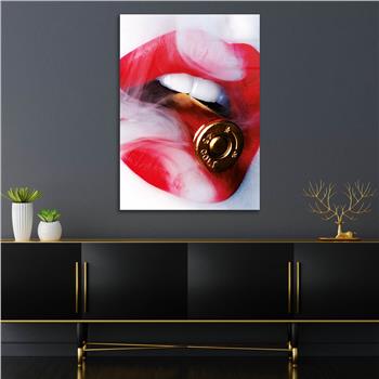 Kunst Thema auf bedrucktem Glas