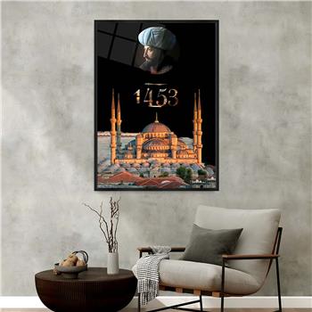 bedrucktes Glas mit Aluminiumrahmen und Nation Themen 