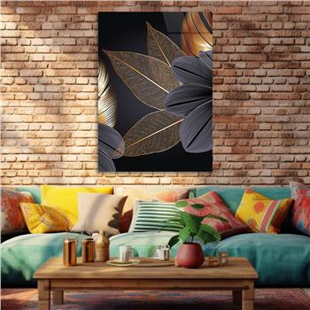 SANAT TEMALI CAM TABLO