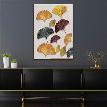 Kunst Thema auf bedrucktem Glas