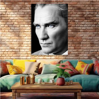 Dikey VatanTemalı Cam Tablo 235