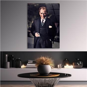 Dikey VatanTemalı Cam Tablo 242