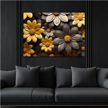 Yatay DoğaTemalı Cam Tablo 340