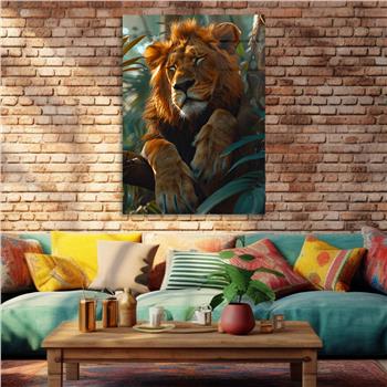 Dikey Doğa Temalı Cam Tablo 365