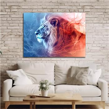 Yatay Doğa Temalı Cam Tablo 498