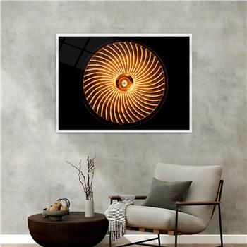 bedrucktes Glas mit Aluminiumrahmen und Kunst Themen 