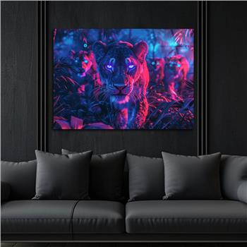 Yatay Doğa Temalı Cam Tablo 501