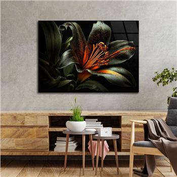 Horizontal Art-Themed Tempered Glass Wall Art 420