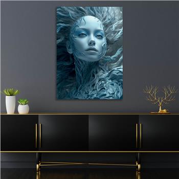 Kunst Thema auf bedrucktem Glas