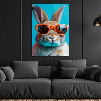 Dikey Doğa Temalı Cam Tablo 275