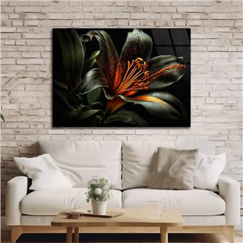 Horizontal Art-Themed Tempered Glass Wall Art 420